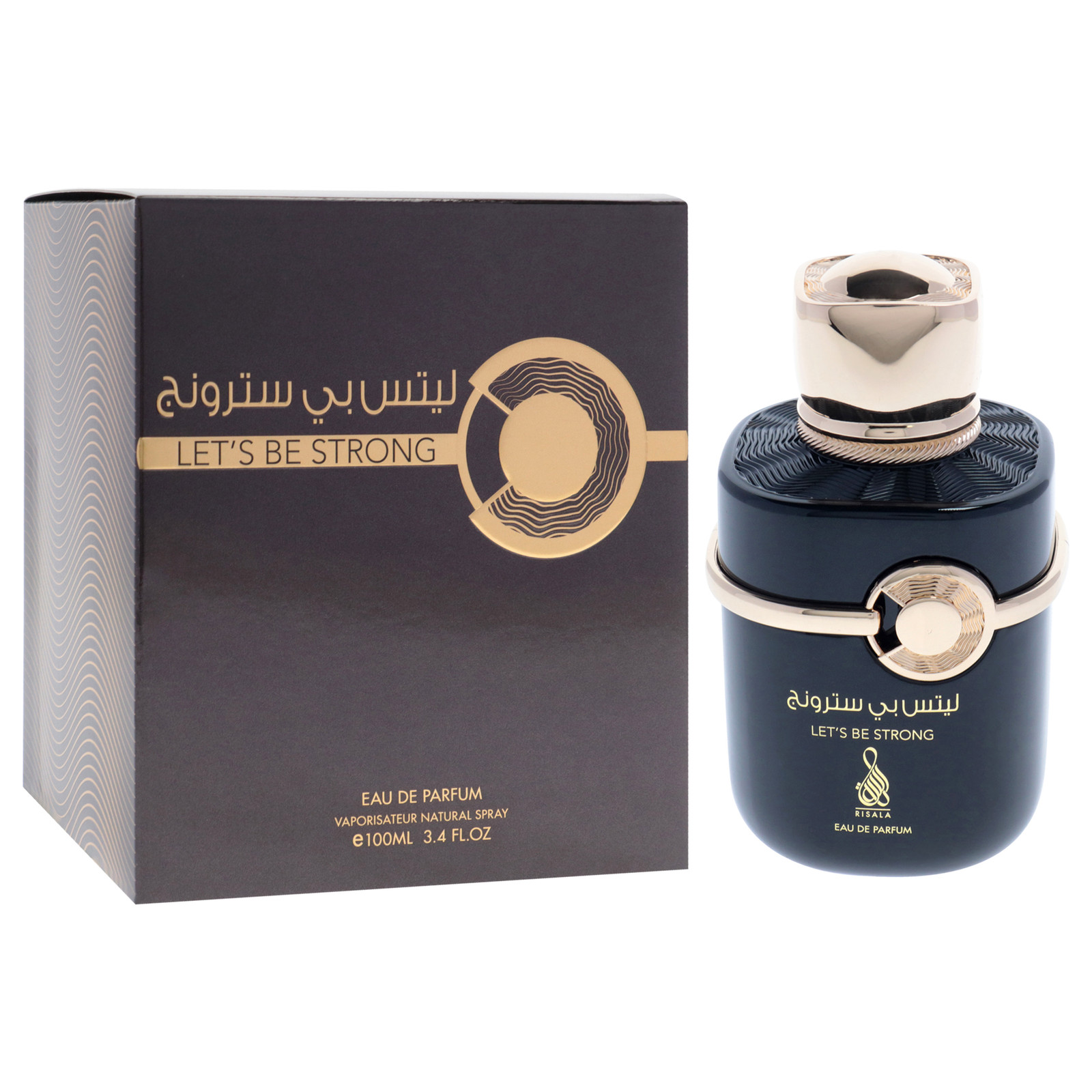 Lets Be Strong by Risala for Men – 3.4 oz EDP Spray