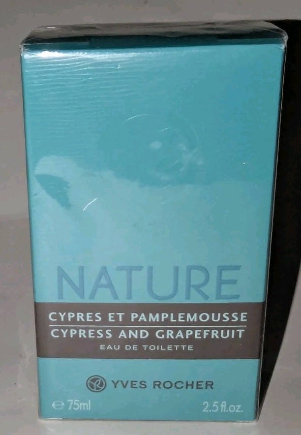 YVES ROCHER NATURE Cypress and Grapefruit EDT Eua De Toilette 2.5 oz 75 mL NEW