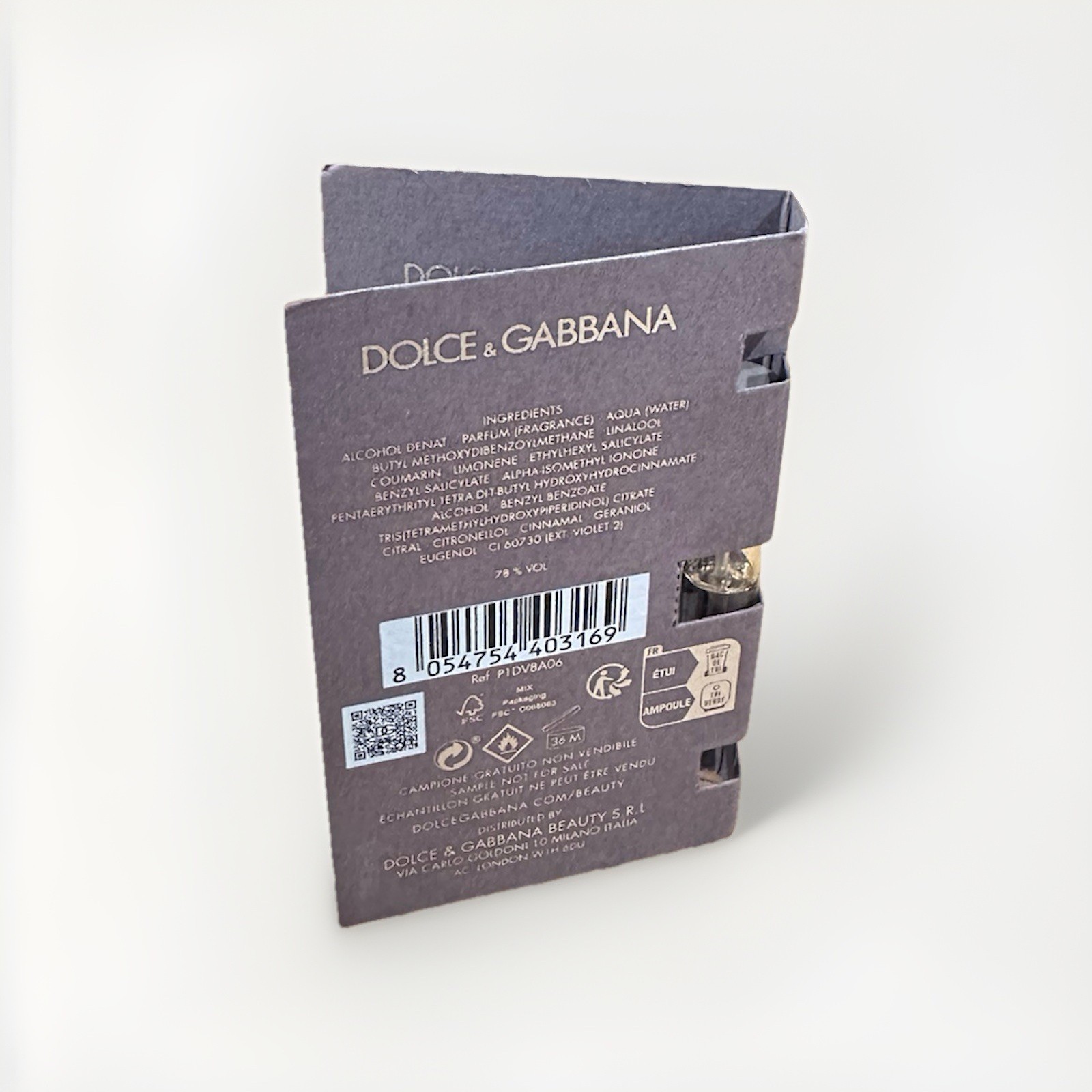 Dolce & Gabbana Devotion Pour Homme Parfum Sample