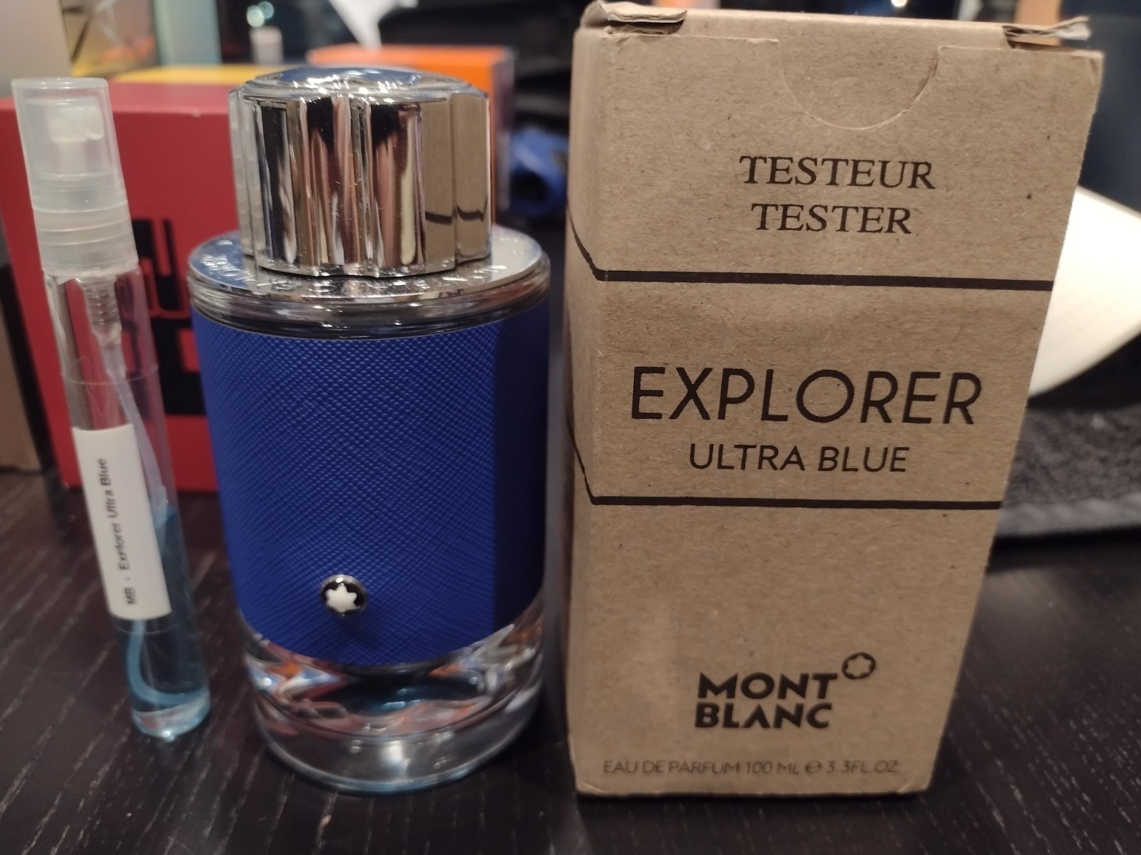 Explorer Ultra Blue by Mont Blanc 3.3 oz EDP Men’s Cologne New Tester