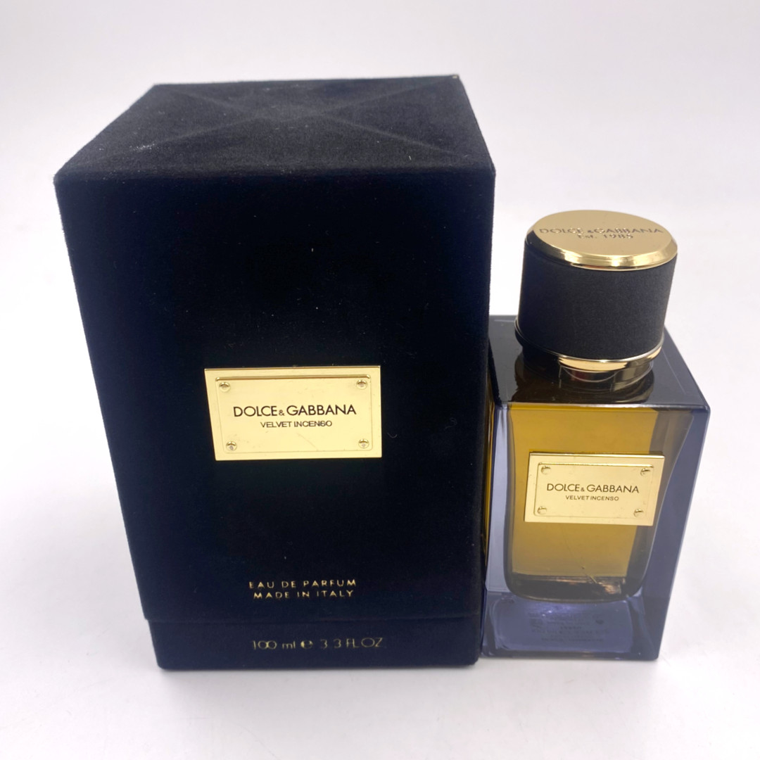 Vel²vet Ince²nso by Dolce and Gabbana 3.3 oz Eau De Parfum Spray for Men New