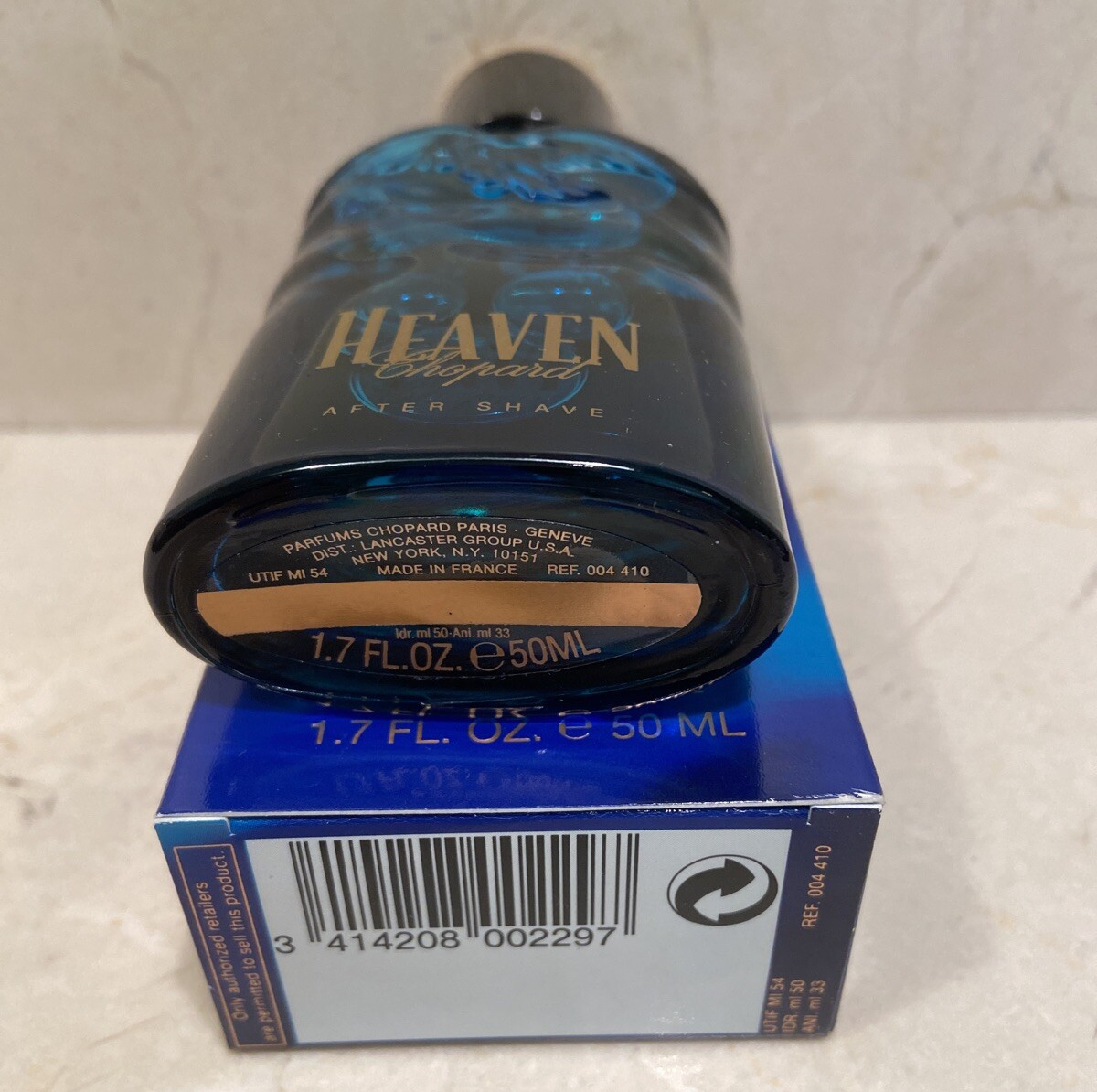 Heaven by Chopard Cologne After Shave for Men 1994 1.7 fl oz-NIB Rare