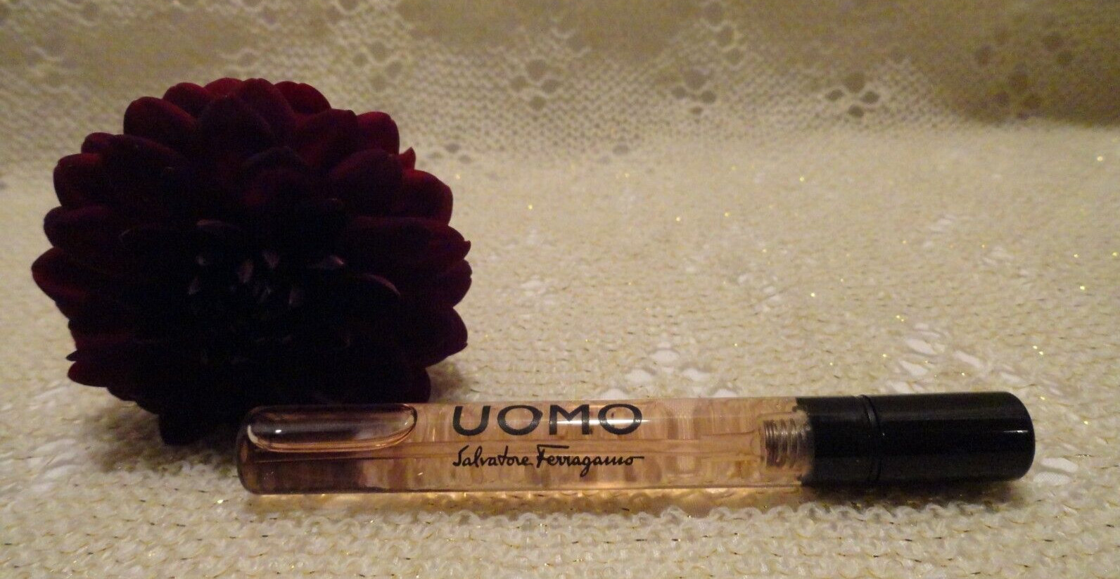 UOMO SALVATORE FERRAGAMO EAU DE TOILETTE POUR HOMME SPRAY .17 OZ.💪