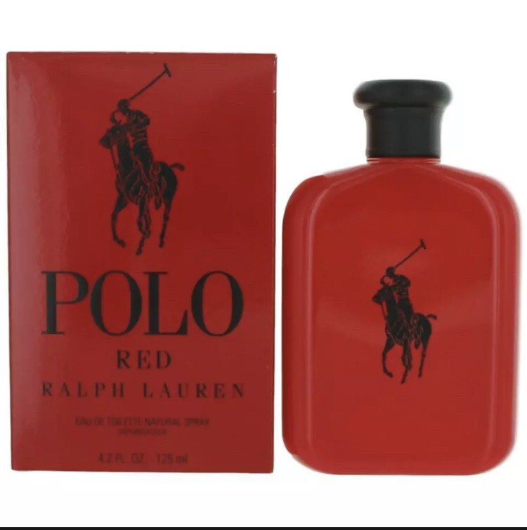 Polo Red Cologne by Ralph Lauren, 4.2 oz EDT Spray for Men NEW IN BOX