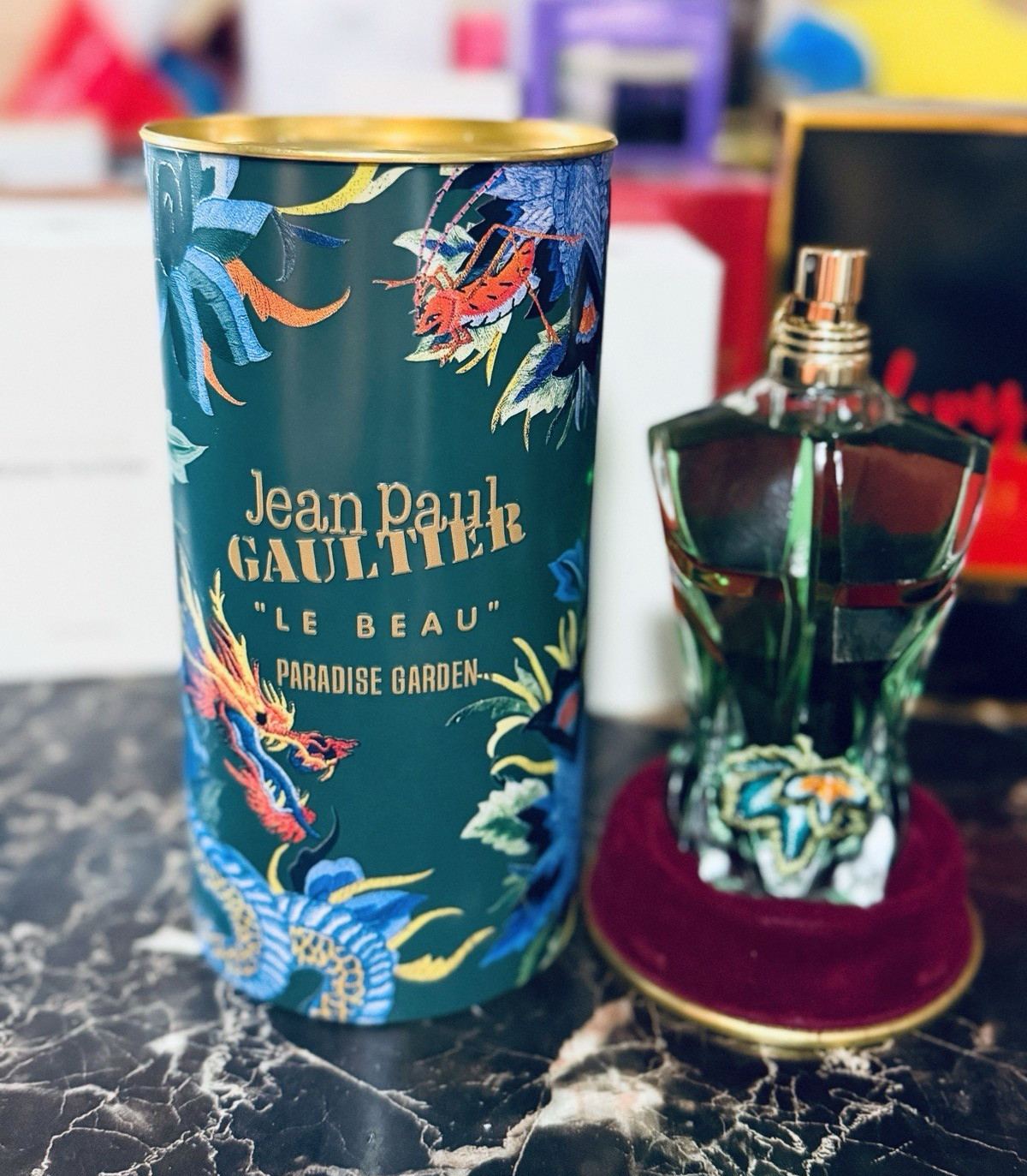 Jean Paul Gaultier Le Beau Paradise Garden Eau de Parfum Spray 4.2 fl oz Citrus