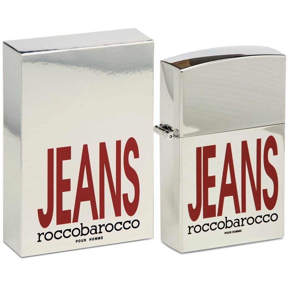 Roccobarocco Men’s Jeans Pour Homme EDT Spray 2.5 oz Fragrances 8011889093610