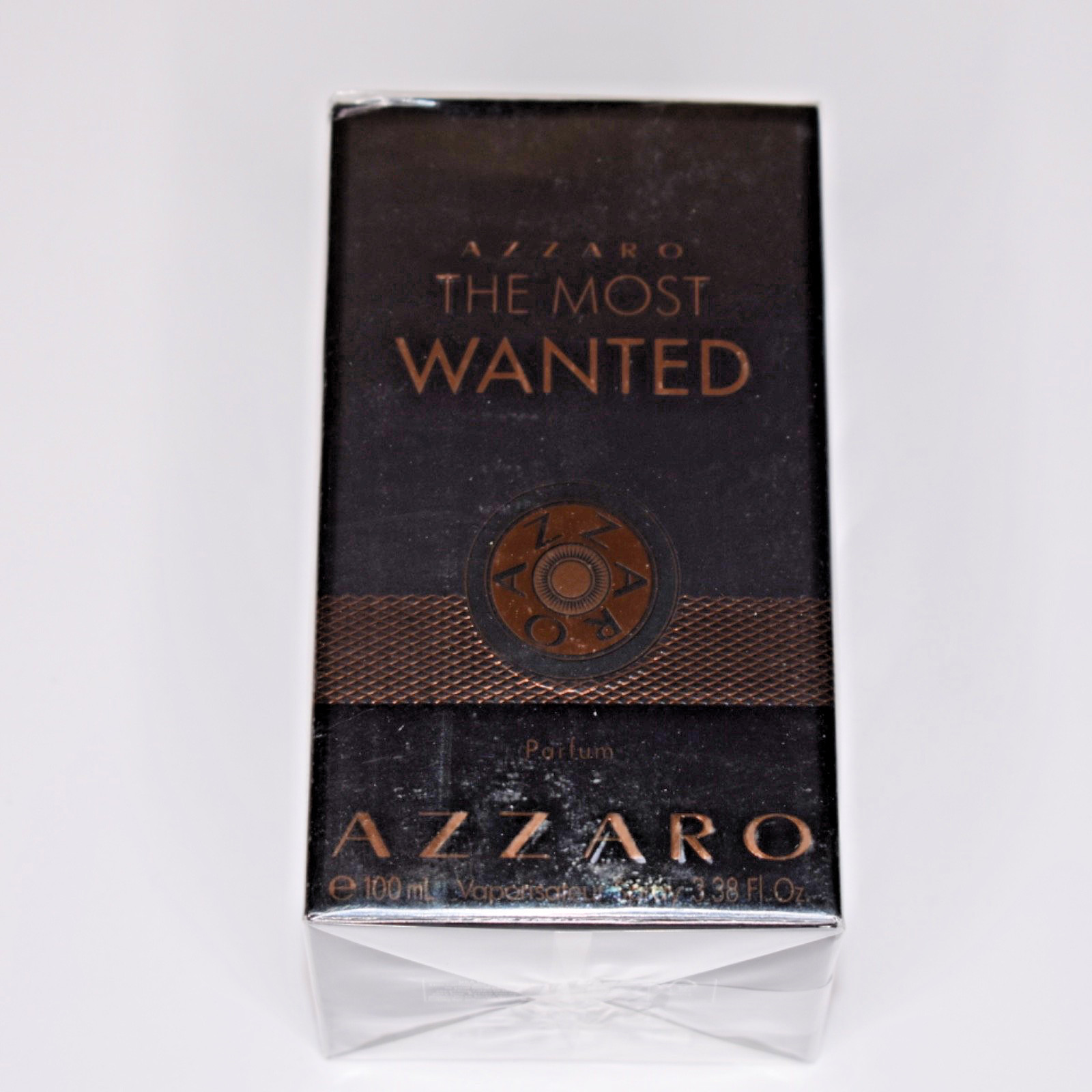 Azzaro THE MOST WANTED Mens 3.38 fl oz Parfum Spray brand new sealed box