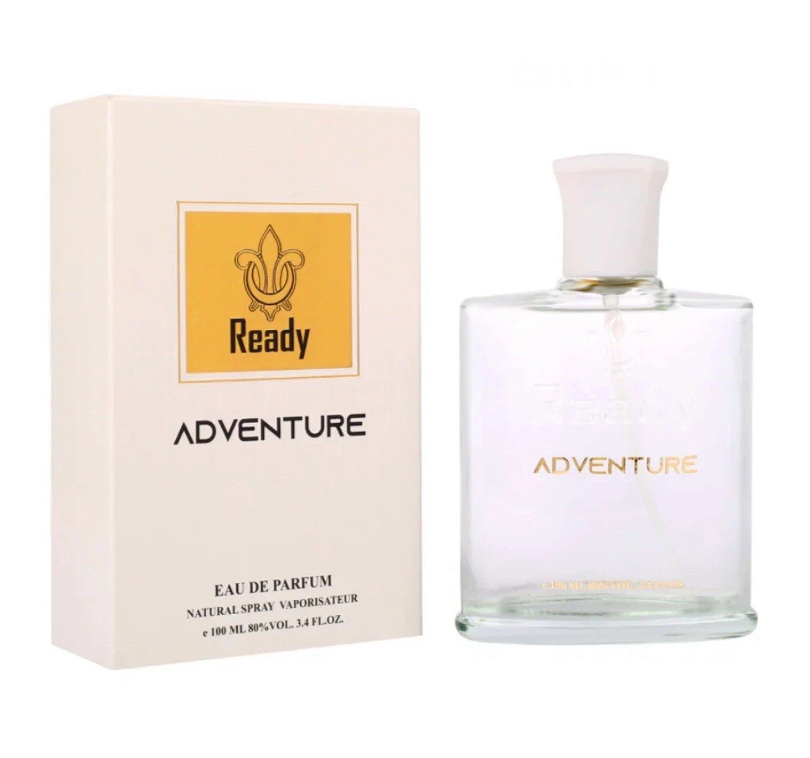Ready Adventure by EBC Collection 3.4oz Eau De Parfum Men New Sealed Box