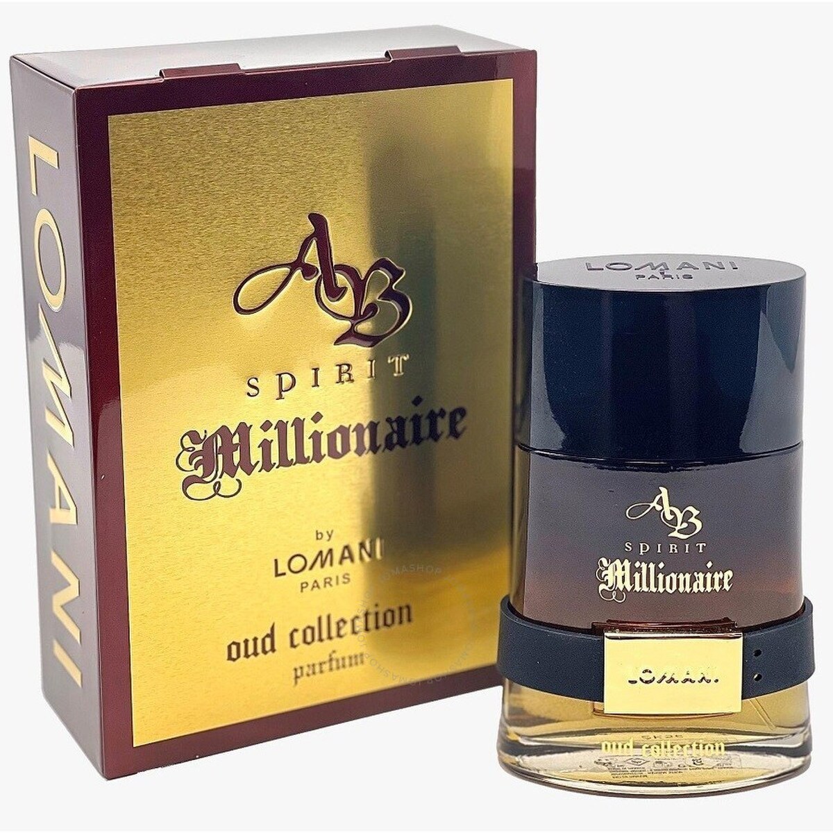 Lomani A.B Spirit Millionaire Oud Parfum 3.3oz Spray for Men | Woody Oriental