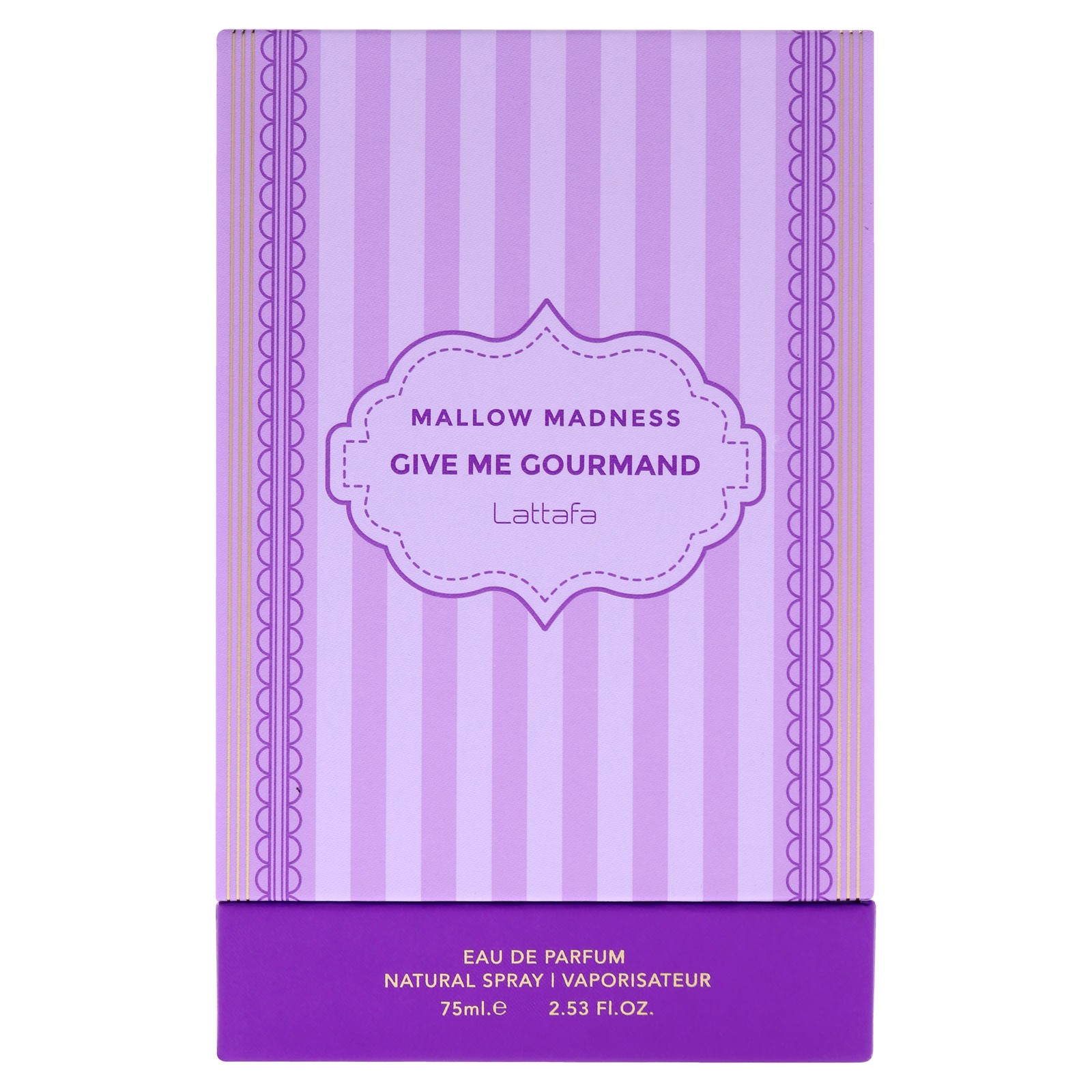 Give Me Gourmand – Mallow Madness by Lattafa for Unisex – 2.53 oz EDP Spray