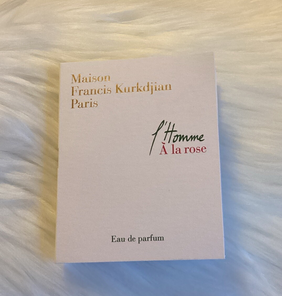 MFK Maison Francis Kurkdjian L’Homme A La Rose EDP Spray 2ml/0.06oz Travel Size