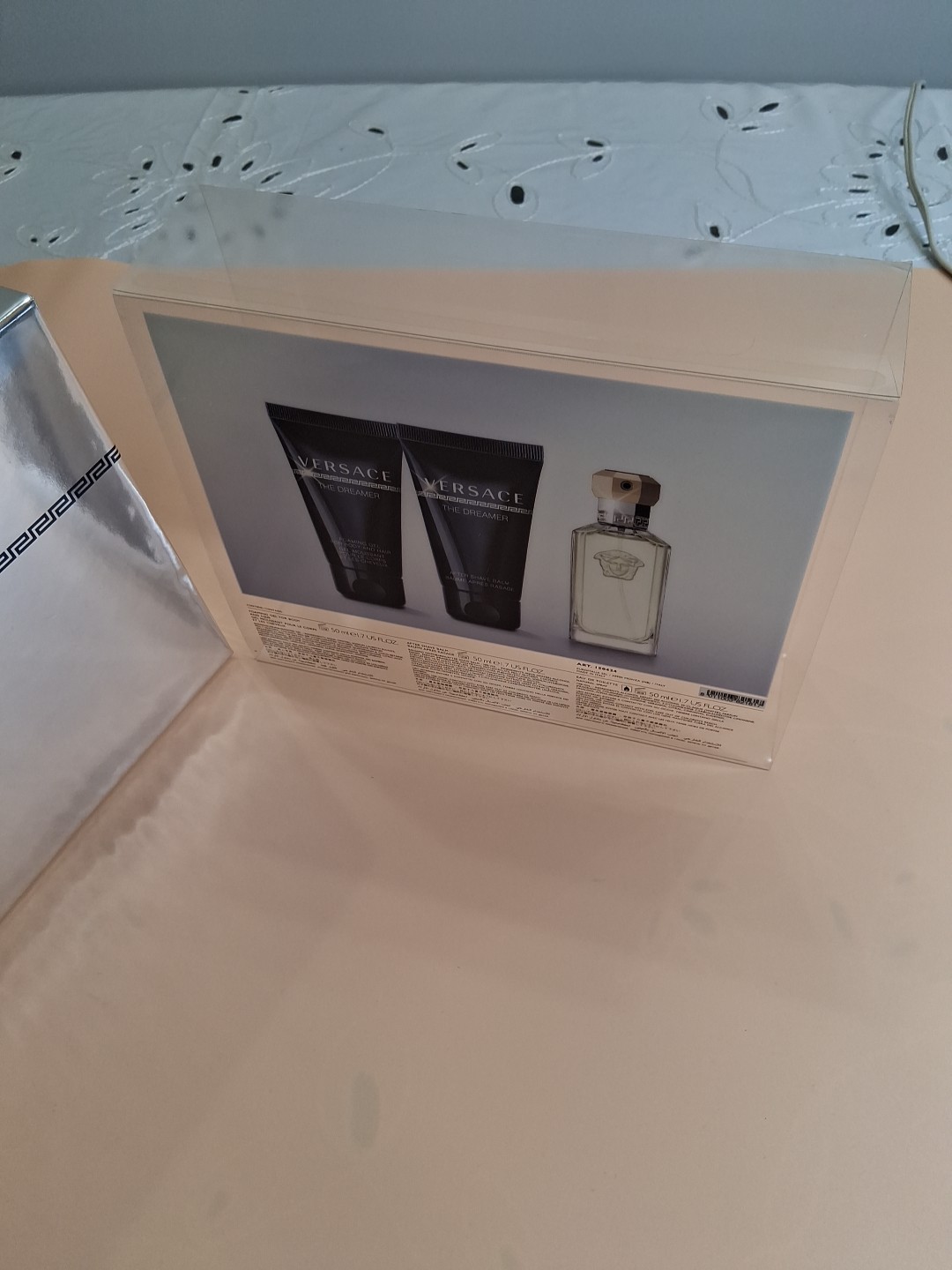 🤩 New VERSACE The Dreamer 3 PIECE Gift Set Foaming Gel Aftershave Balm Cologne