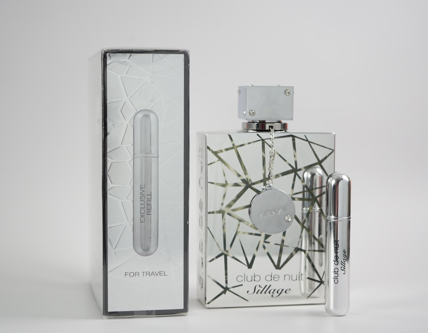ARMAF CDN CLUB DE NUIT SILLAGE 8.4 EDP SPR + 5 ML REFILLABLE ATOMISER