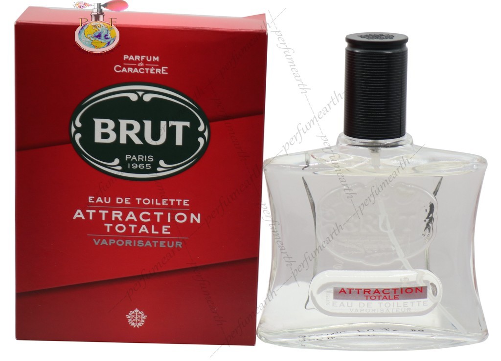 Brut Paris 1965 Attraction Totale Edt 3.4/3.3 oz Spray For Men New In Box