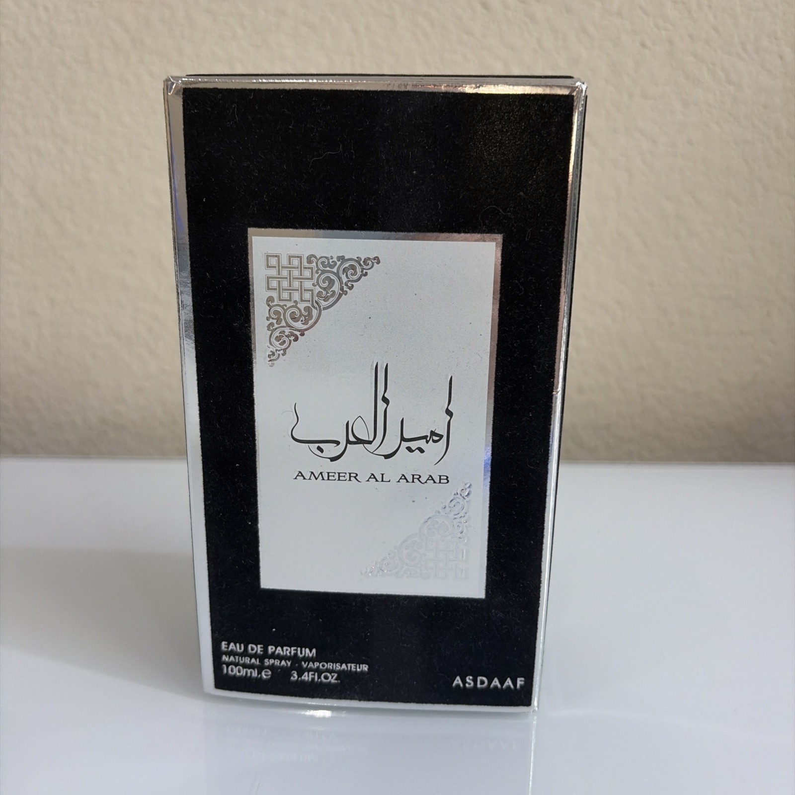 Asdaaf Ameer Al Arab by Lattafa 3.4 oz EDP Cologne for Men New in Box
