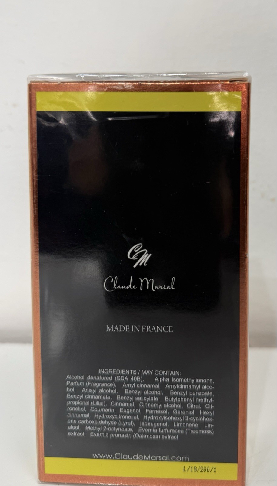 Claude Marsal La Melodie Maximal 36% Oil Parfum