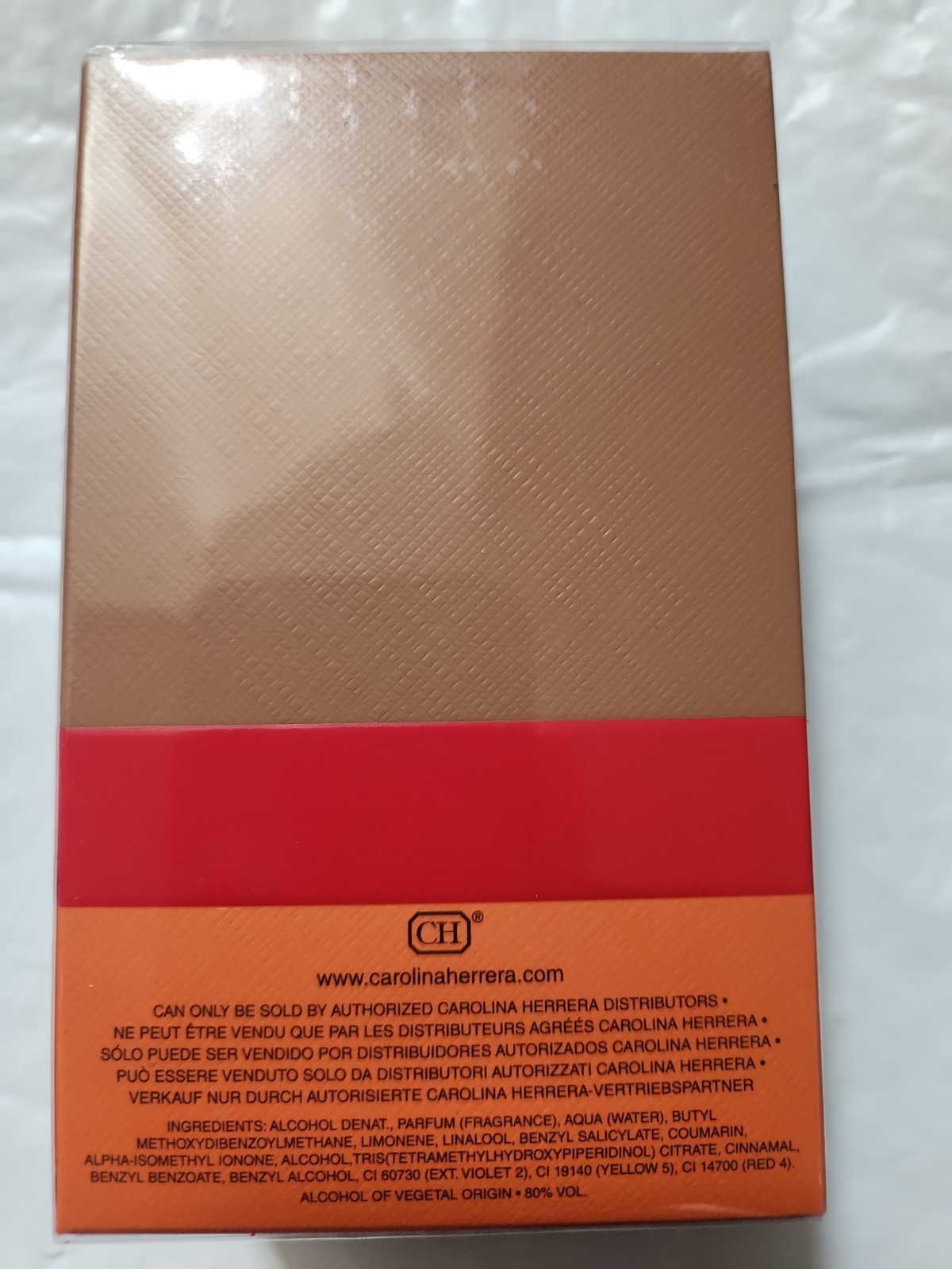 Carolina Herrera Men’s CH Pasion EDP 100ml/3.4oz Fragrances 8411061055182 Sealed